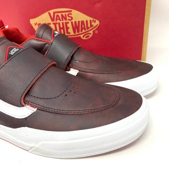 💖MEGA SALE💖VANS Women's VN0A4UW3REB Kyle Walker Pro Red Leather Skate Low - Picture 9 of 12